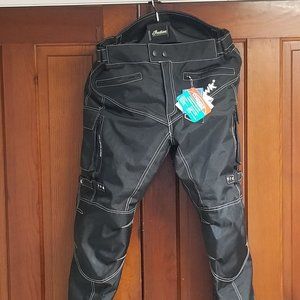 HWK Motorcycle Pants for Men with Weatherproof Cordura Textile Fabric NWT